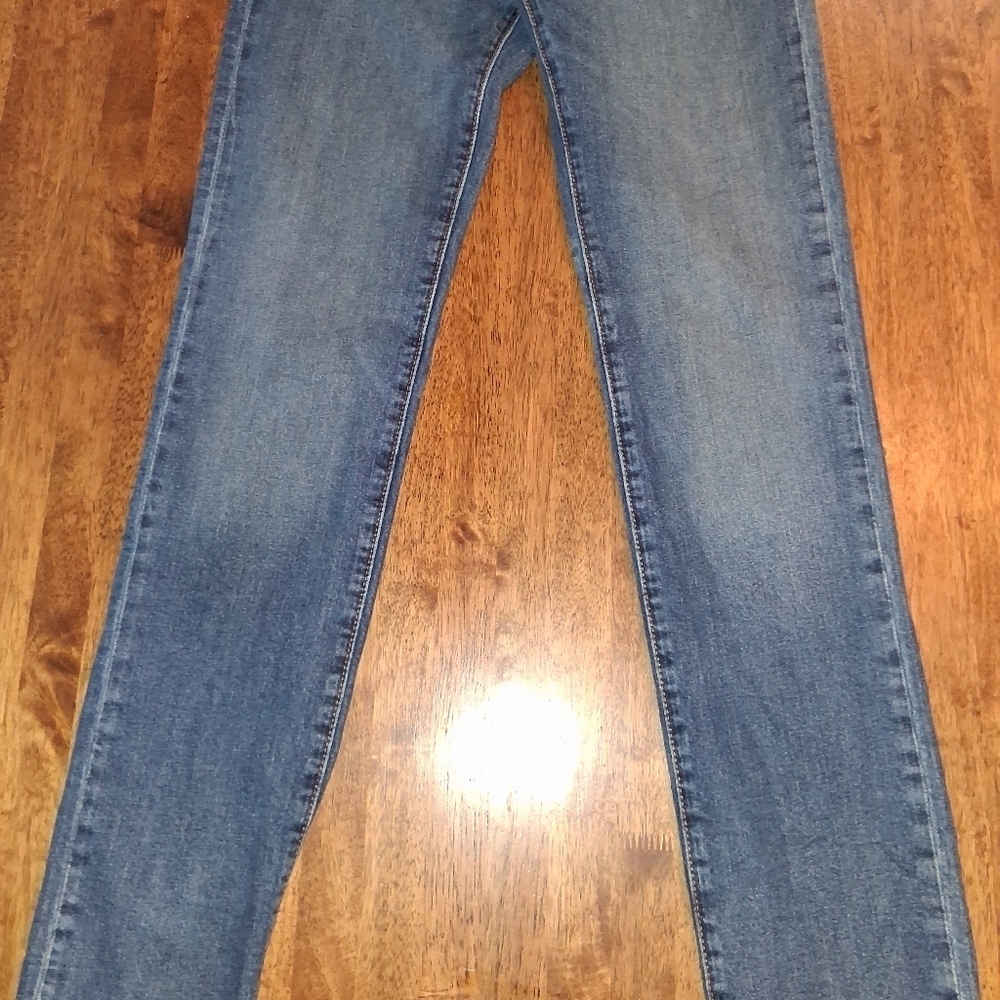 Levi’s Premium 511 Big E Leather Patch Men’s Blue Jeans 30x34 - Picture 4 of 7